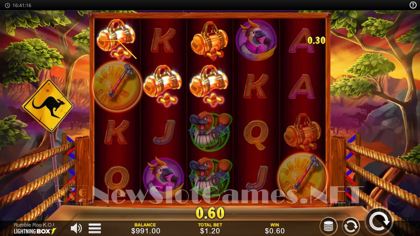 Rumble Roo K.O. Slot Slot Image in Demo - pic. 4