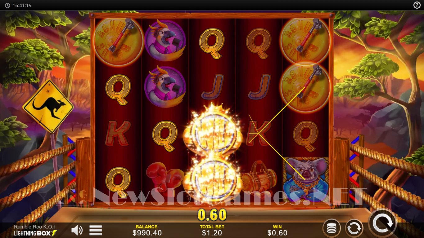 Rumble Roo K.O. Slot Slot Image in Demo - pic. 5