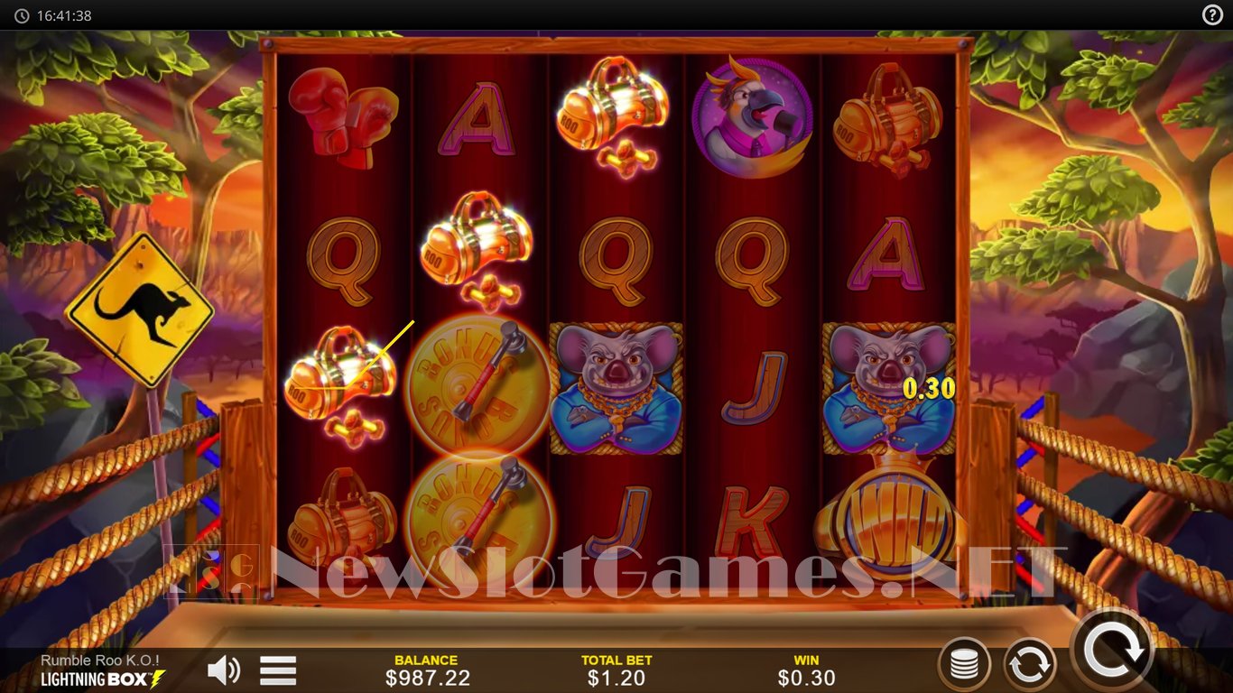 Rumble Roo K.O. Slot Slot Image in Demo - pic. 6