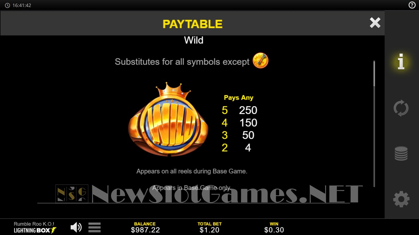 Rumble Roo K.O. Slot Slot Image in Demo - pic. 7