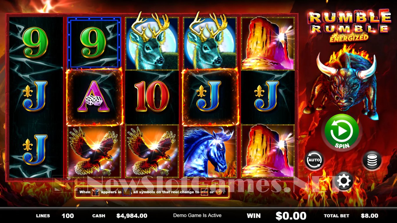 Rumble Rumble Energized Slot Slot Image in Demo - pic. 2