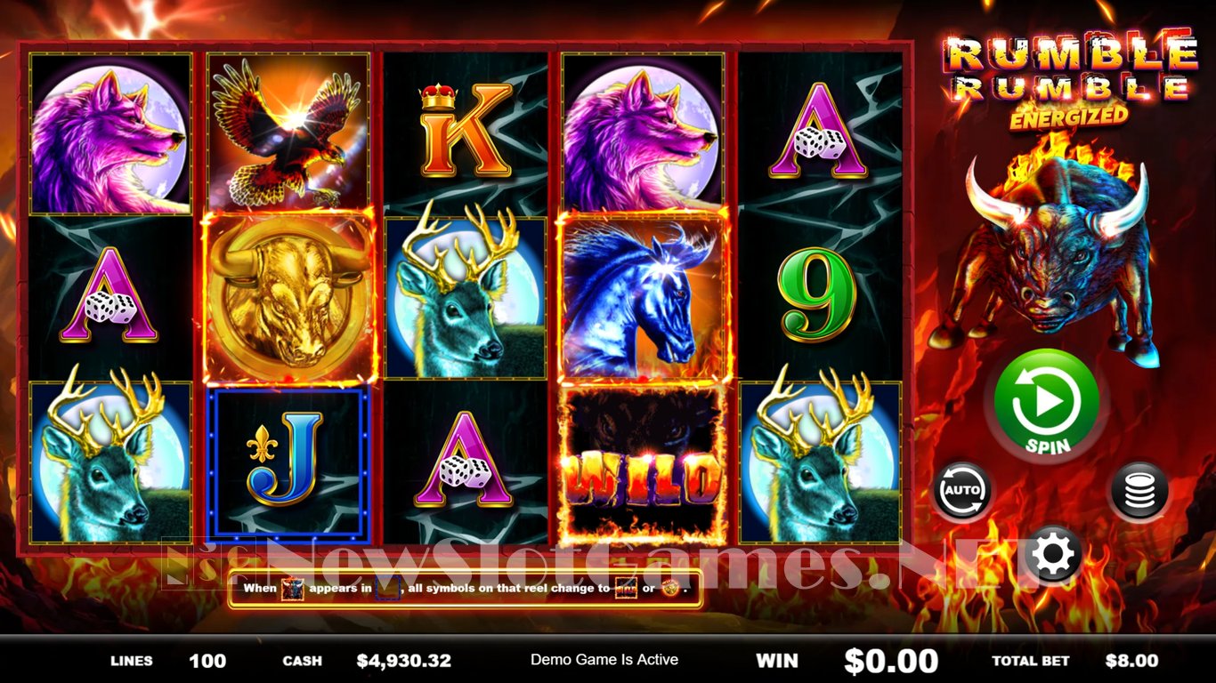 Rumble Rumble Energized Slot Slot Image in Demo - pic. 5