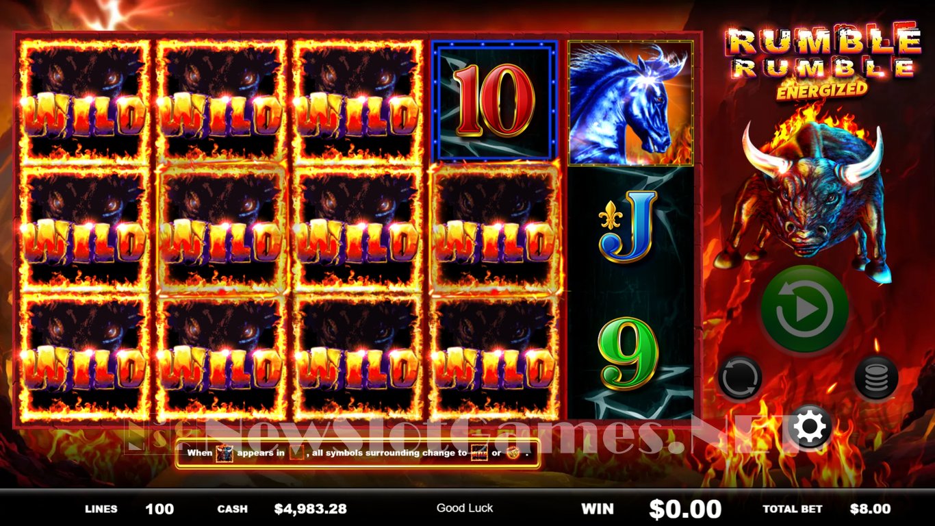 Rumble Rumble Energized Slot Slot Image in Demo - pic. 8