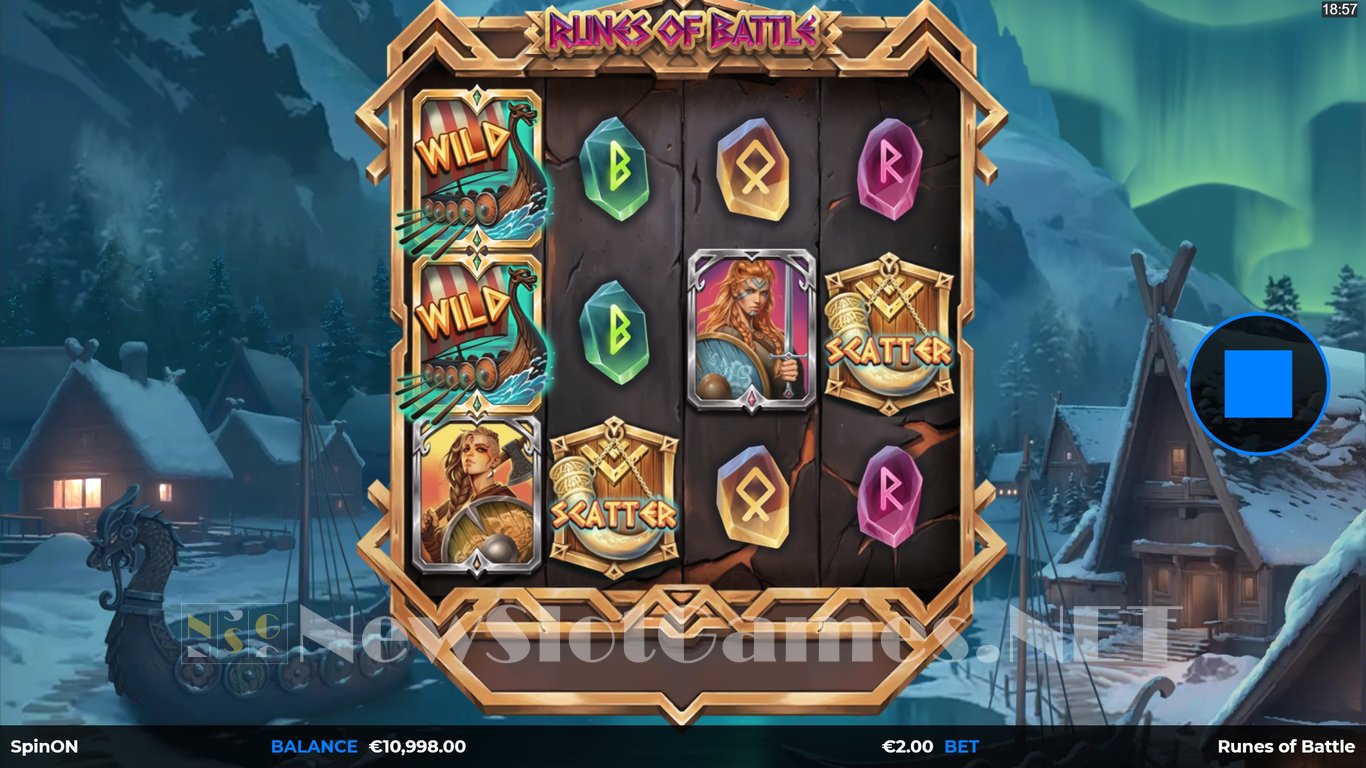 Runes of Battle Slot Slot Image in Demo - pic. 2