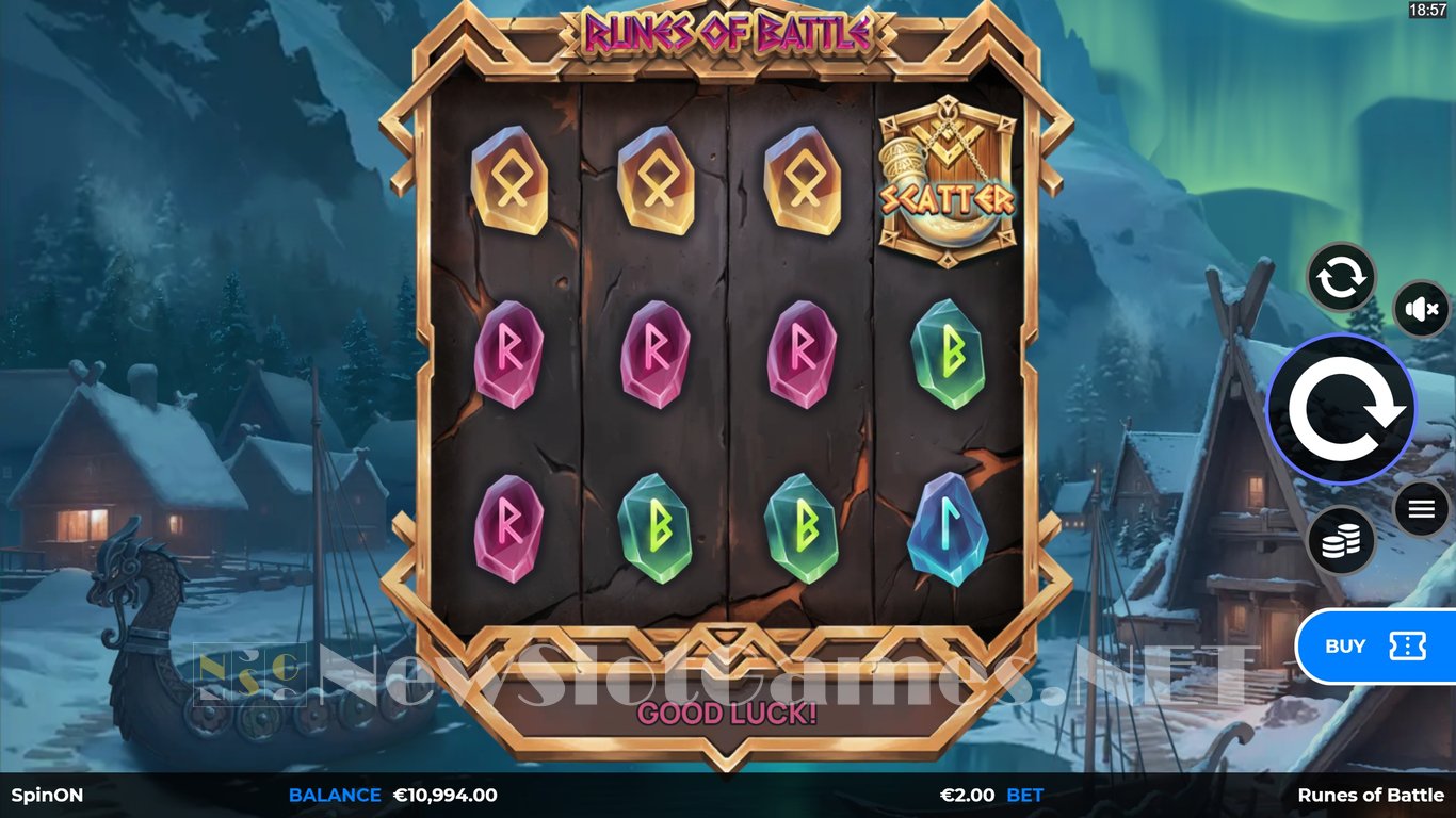 Runes of Battle Slot Slot Image in Demo - pic. 3