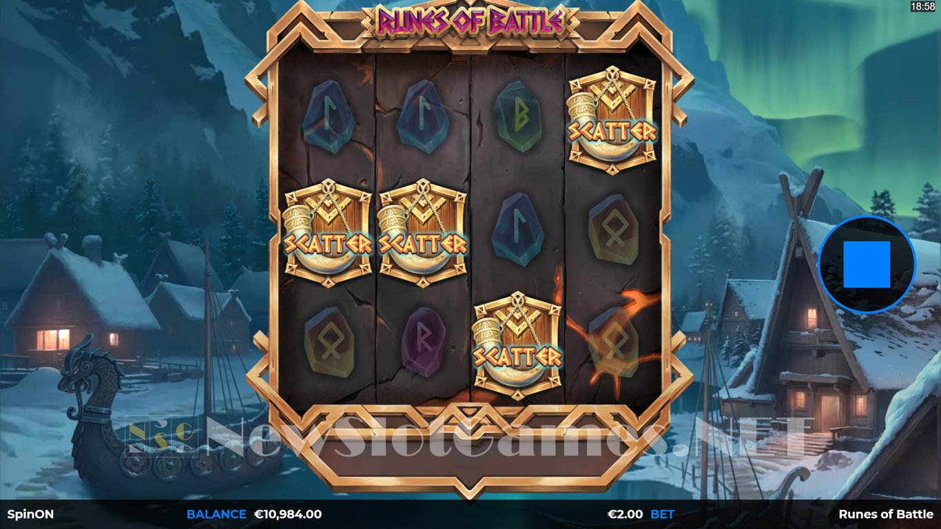 Runes of Battle Slot Slot Image in Demo - pic. 5