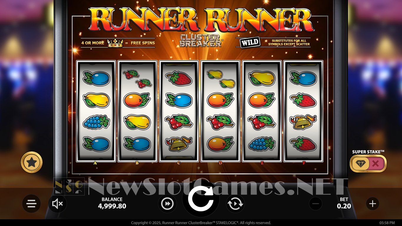 Runner Runner ClusterBreaker Slot Demo Image