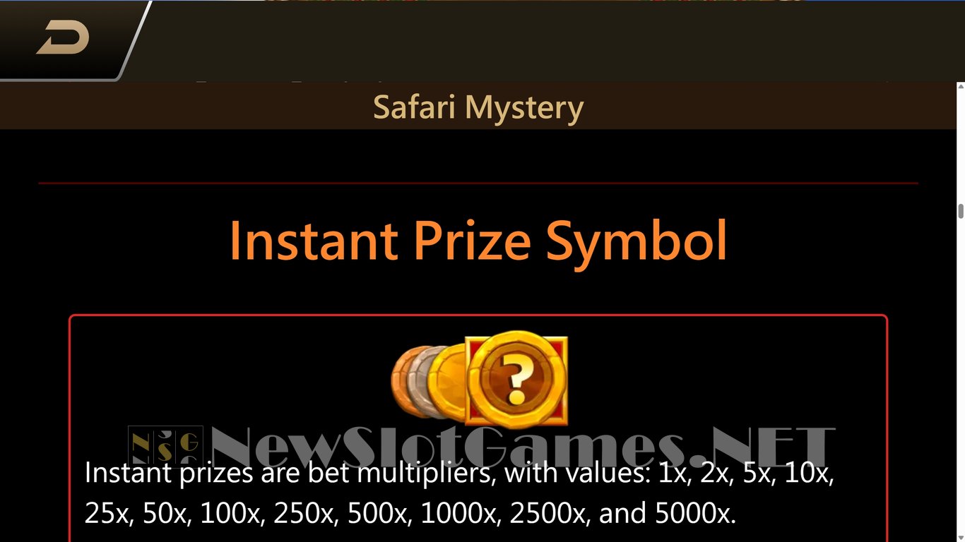 Safari Mystery Slot Slot Image in Demo - pic. 9
