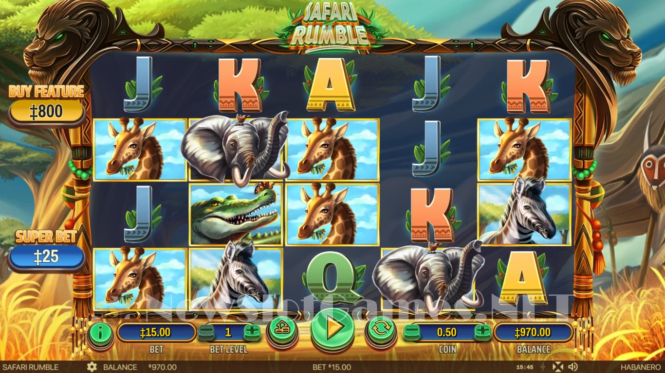 Safari Rumble Slot Slot Image in Demo - pic. 2