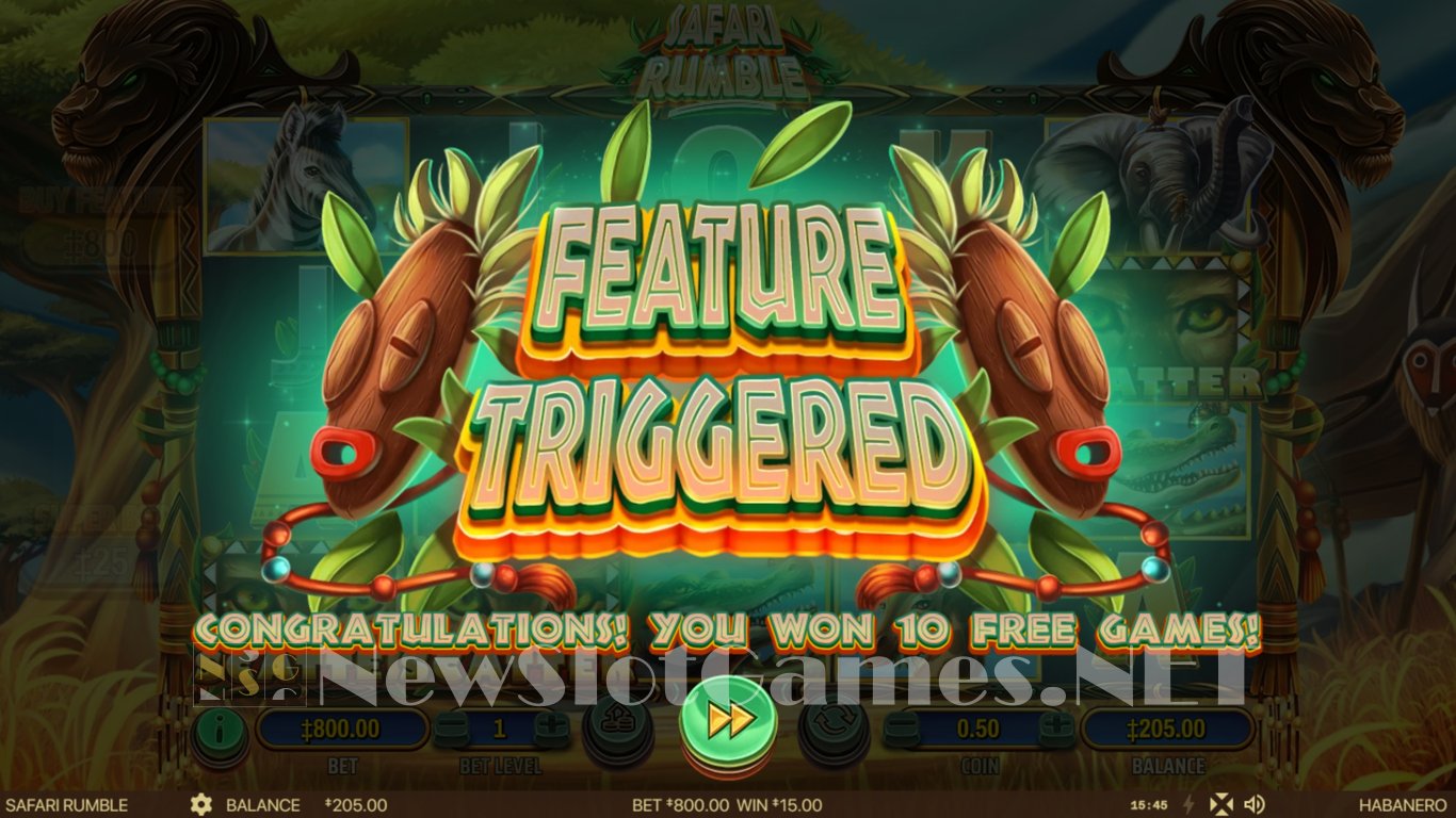 Safari Rumble Slot Slot Image in Demo - pic. 6
