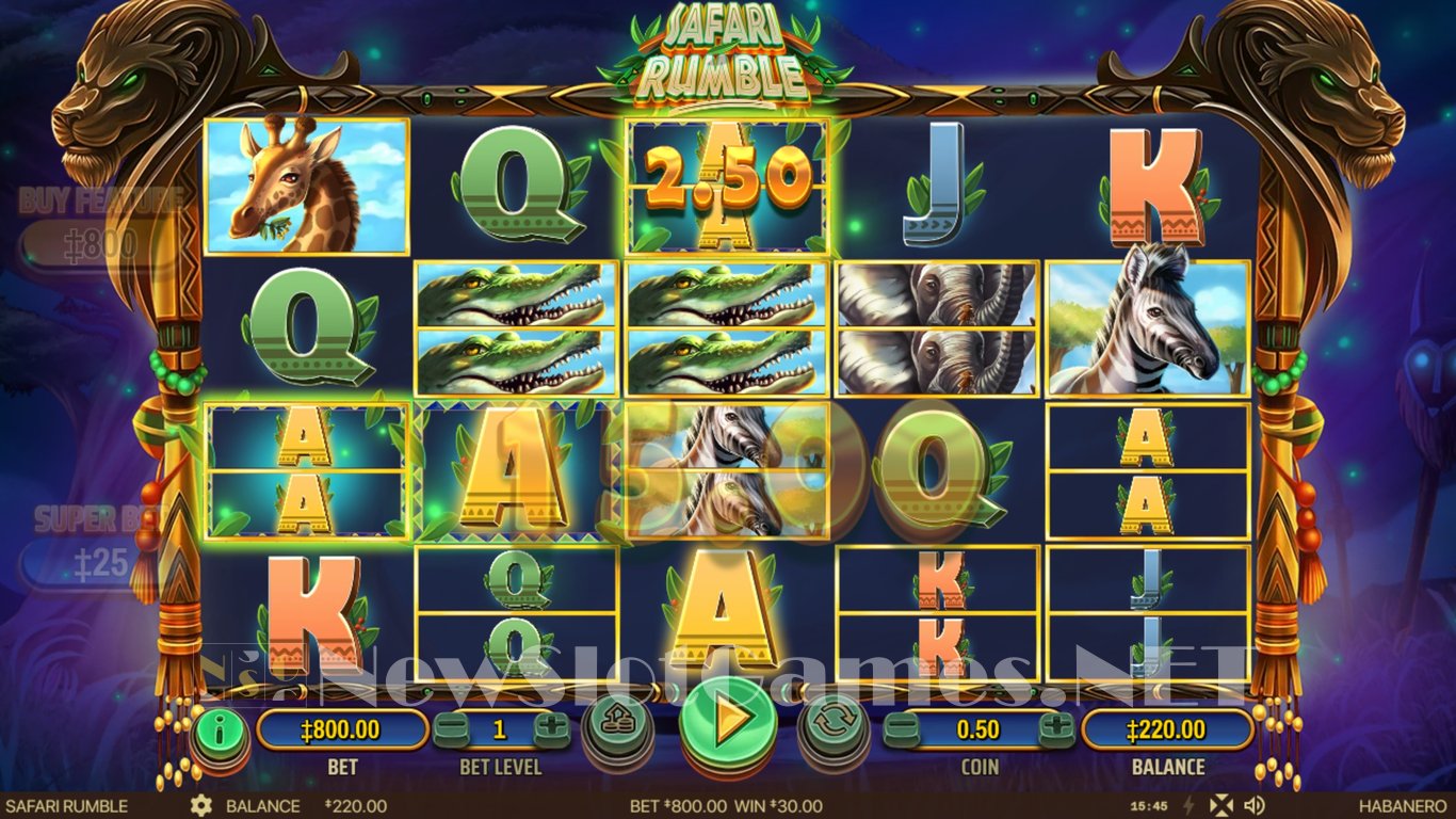 Safari Rumble Slot Slot Image in Demo - pic. 7