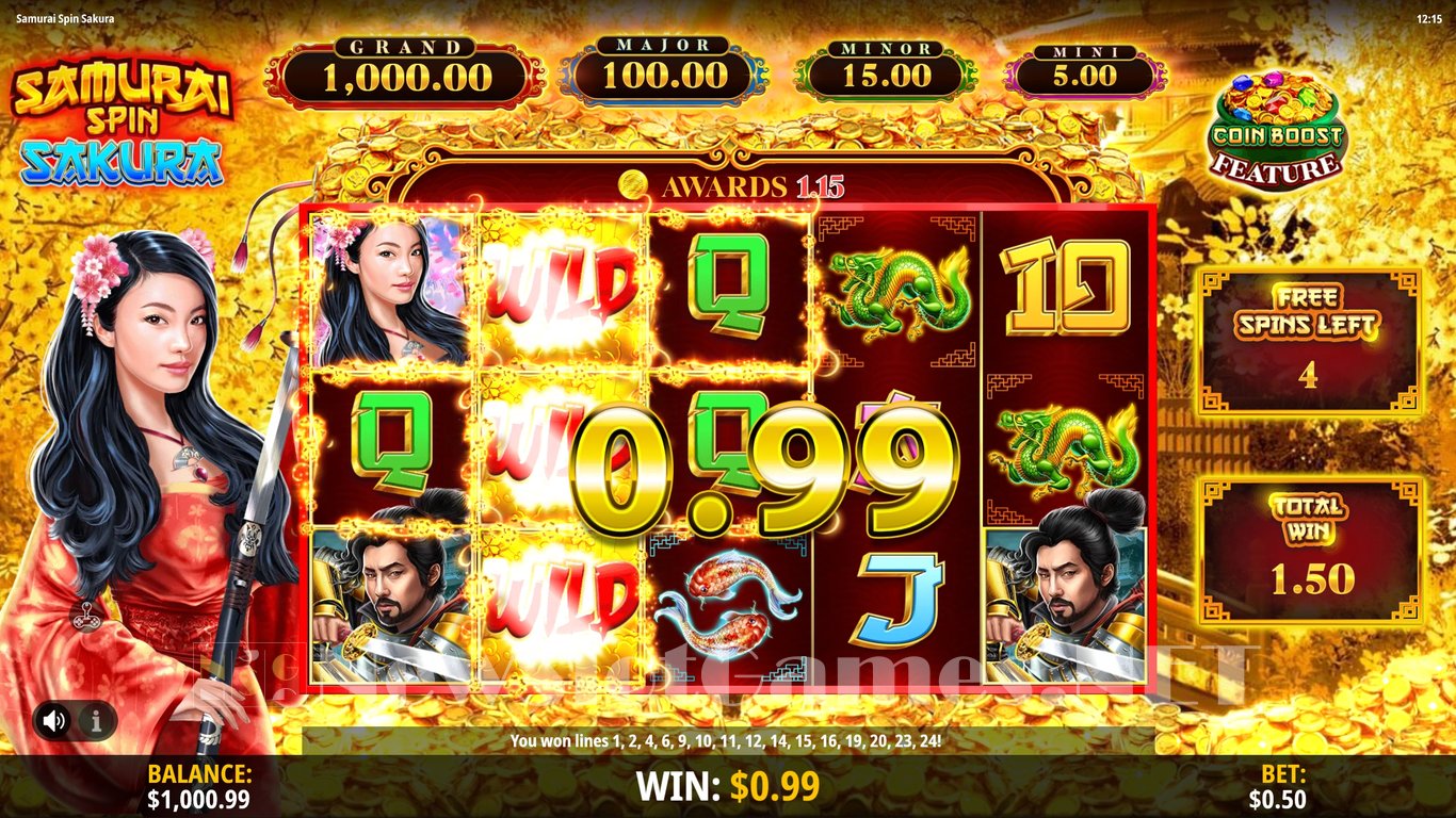 Samurai Spin Sakura Slot Slot Image in Demo - pic. 5