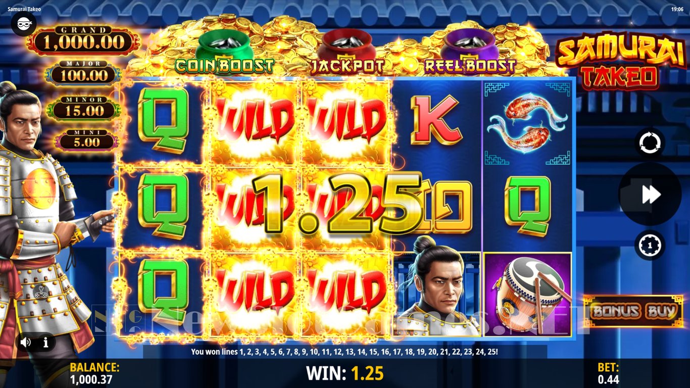 Samurai Takeo Slot Slot Image in Demo - pic. 3