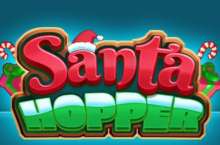 Santa Hopper Slot Logo