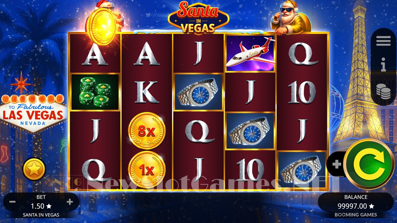 Santa In Vegas Slot Slot Image in Demo - pic. 2