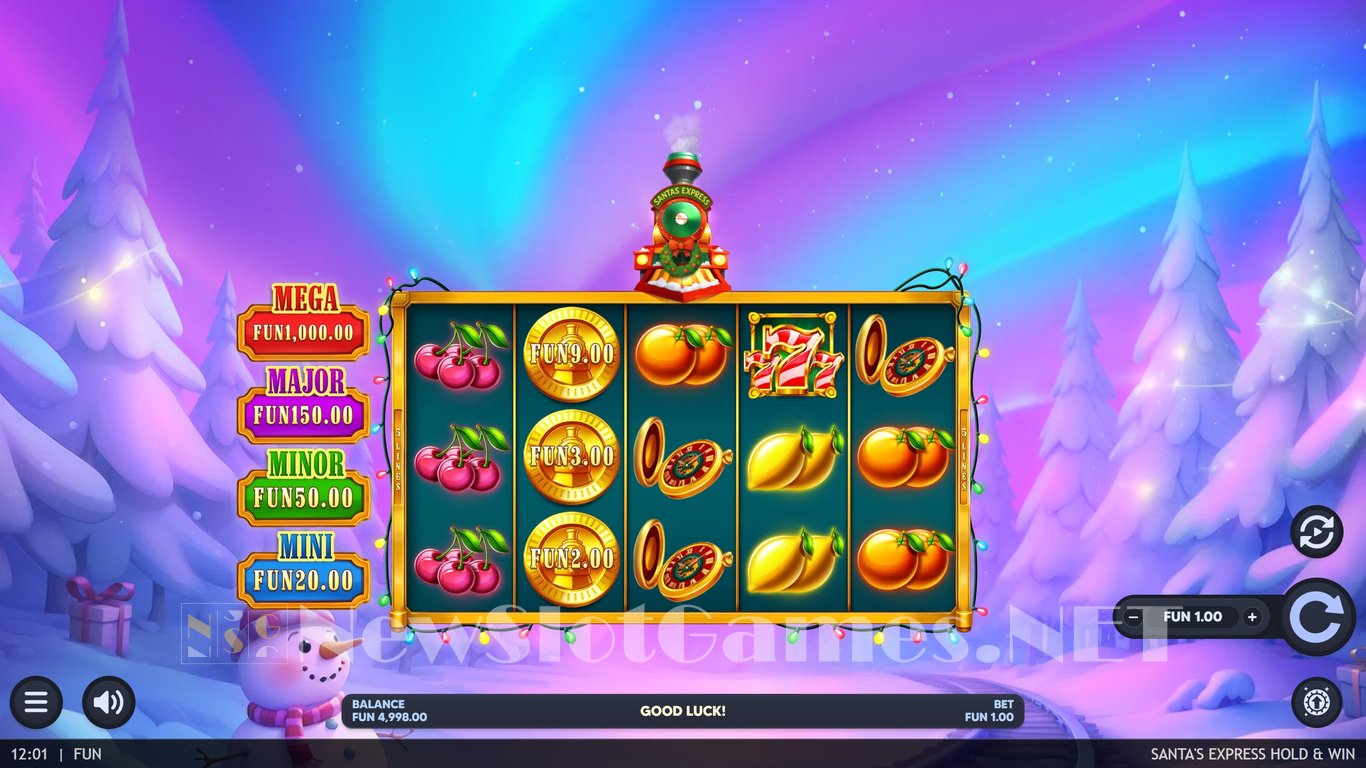 Santas Express Hold & Win Slot Demo Image