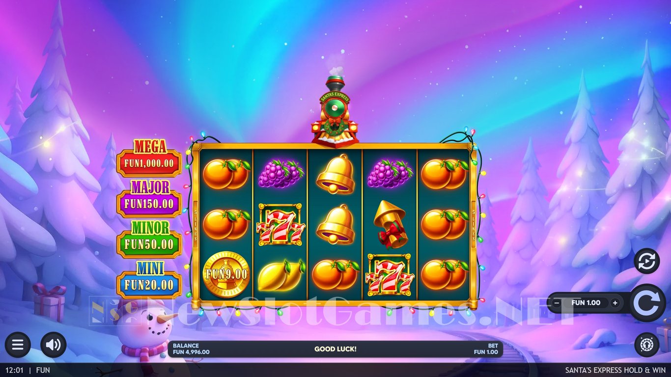 Santas Express Hold & Win Slot Slot Image in Demo - pic. 2