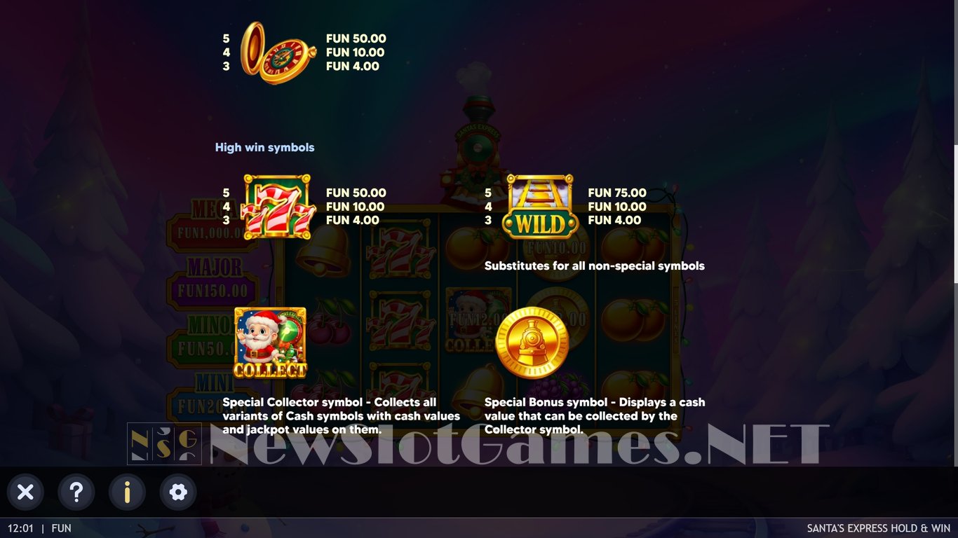 Santas Express Hold & Win Slot Slot Image in Demo - pic. 5