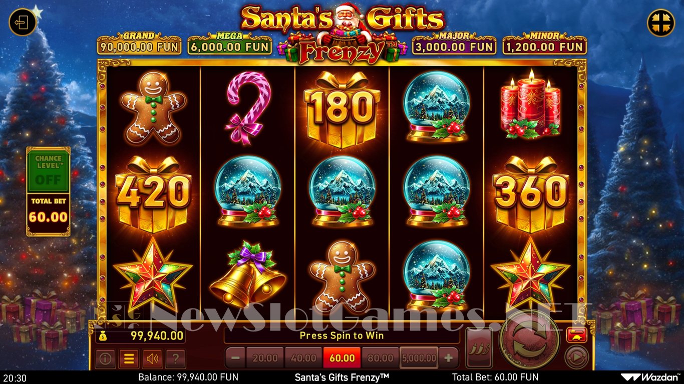 Santa`s Gifts Frenzy Slot Demo Image
