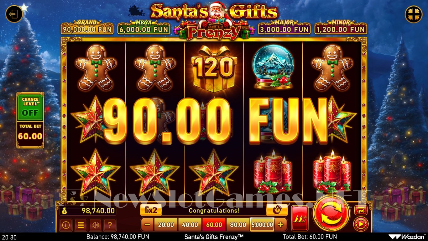 Santa`s Gifts Frenzy Slot Slot Image in Demo - pic. 4