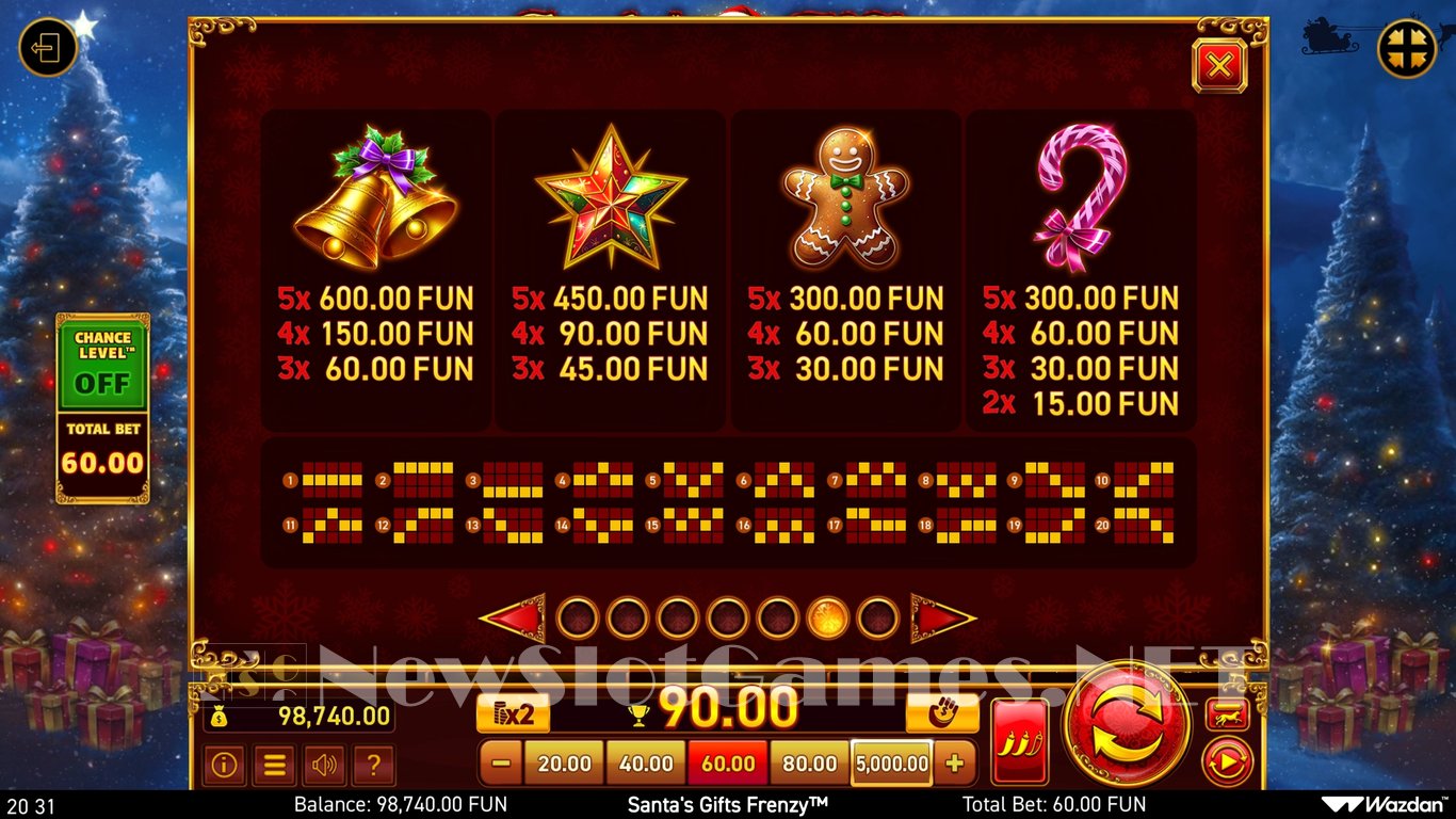 Santa`s Gifts Frenzy Slot Slot Image in Demo - pic. 8