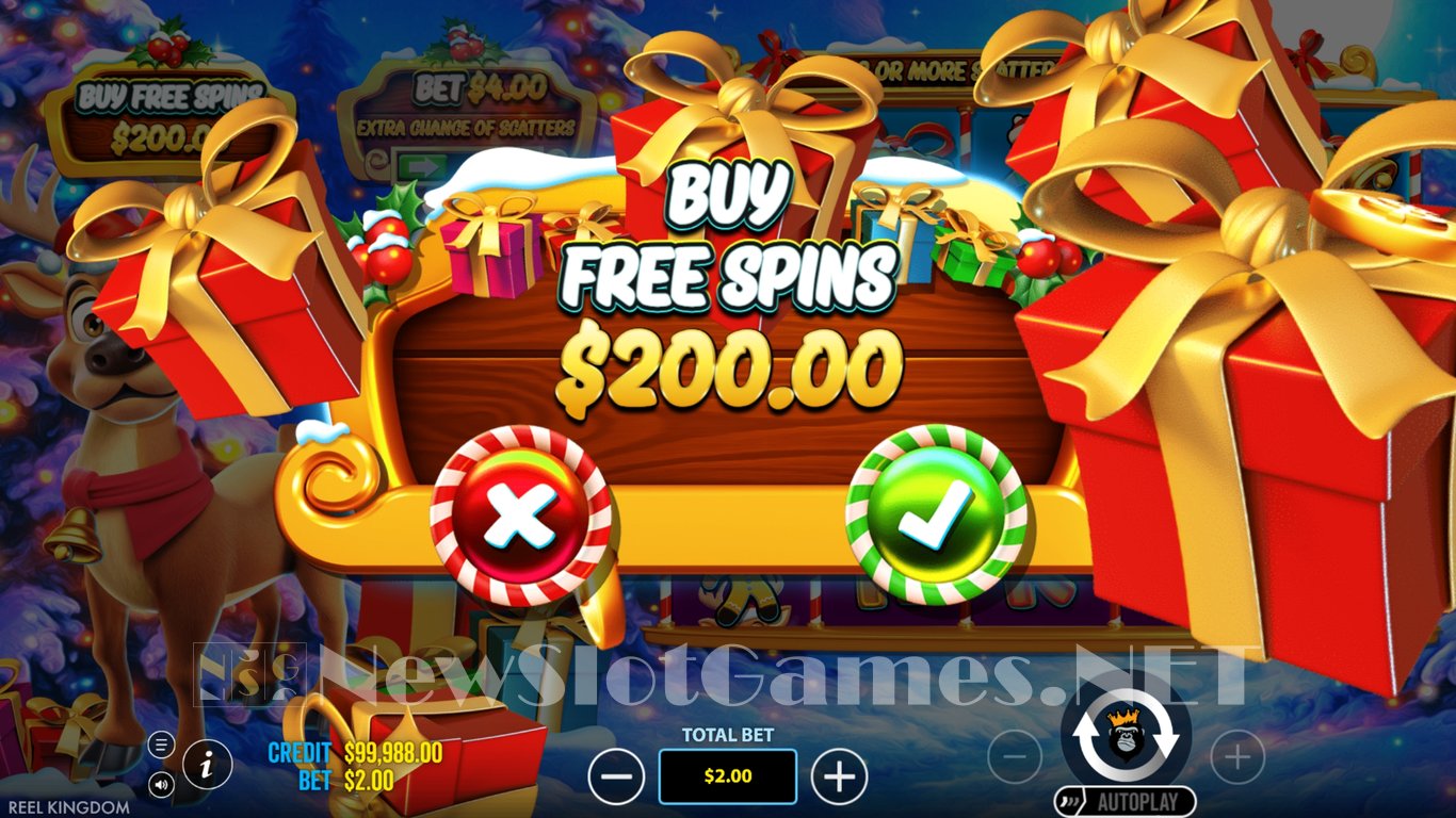 Santas Slay Slot Slot Image in Demo - pic. 4