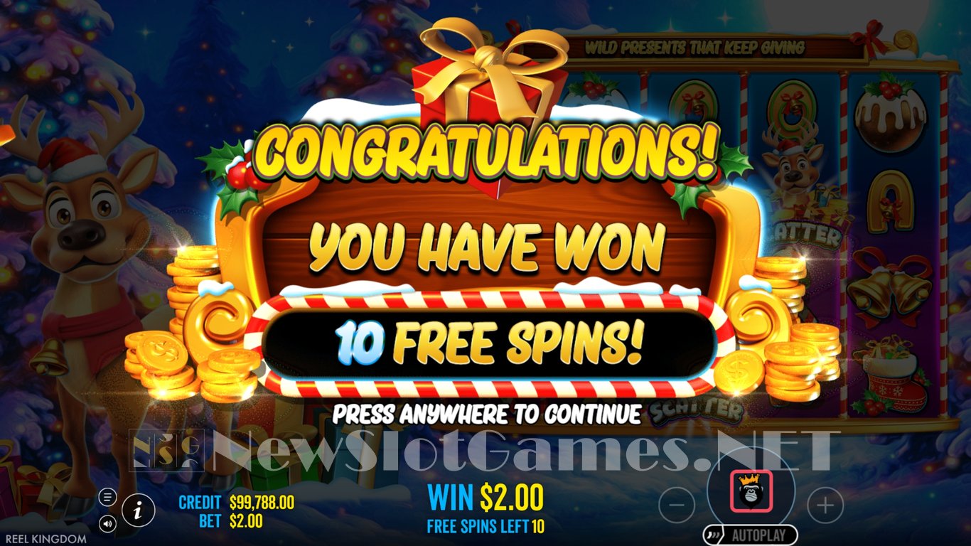 Santas Slay Slot Slot Image in Demo - pic. 6