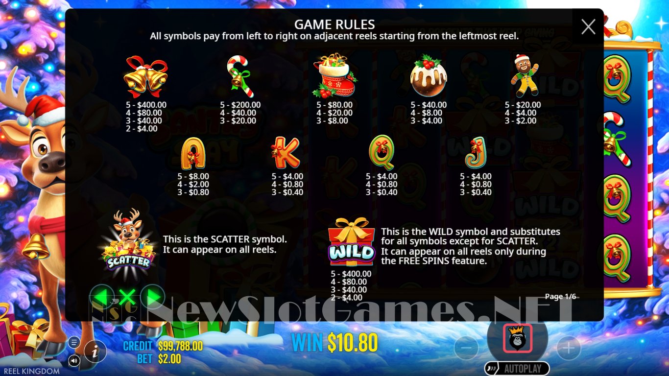 Santas Slay Slot Slot Image in Demo - pic. 9