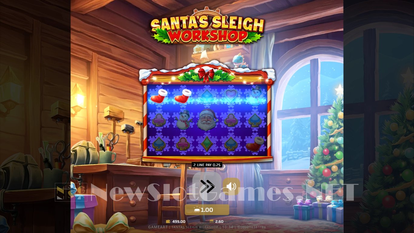 Santas Sleigh Workshop Slot Demo Image
