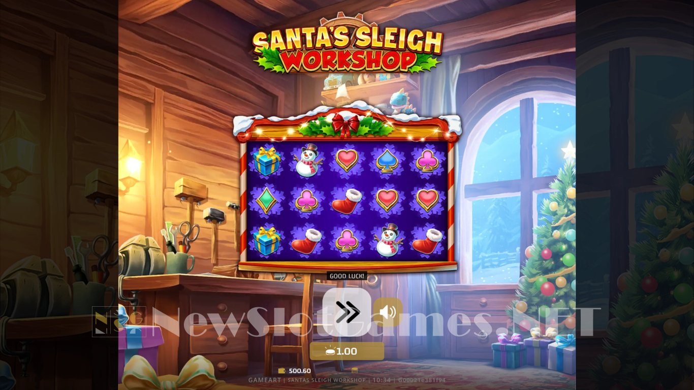 Santas Sleigh Workshop Slot Slot Image in Demo - pic. 2