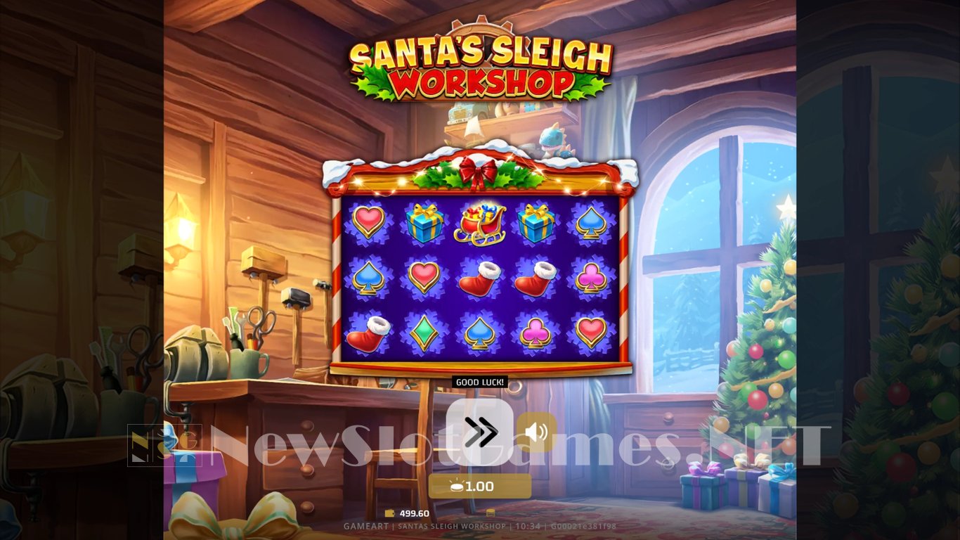 Santas Sleigh Workshop Slot Slot Image in Demo - pic. 3