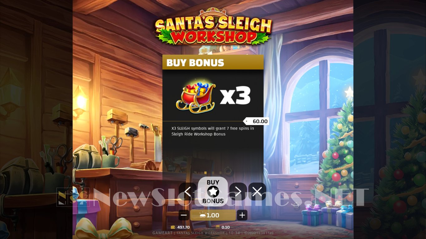 Santas Sleigh Workshop Slot Slot Image in Demo - pic. 4