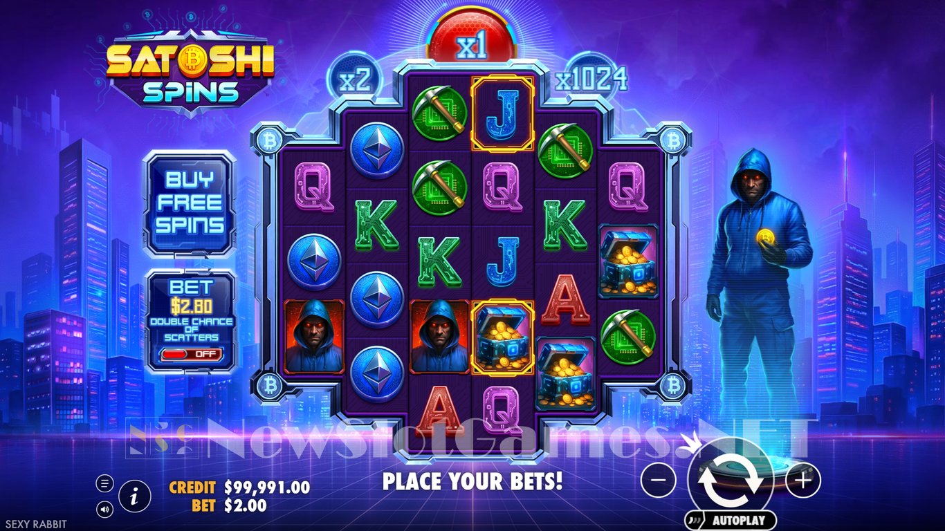 Satoshi Spins Slot Demo Image
