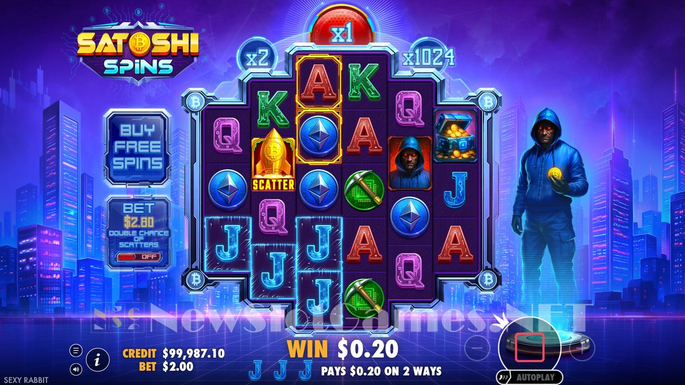 Satoshi Spins Slot Slot Image in Demo - pic. 2