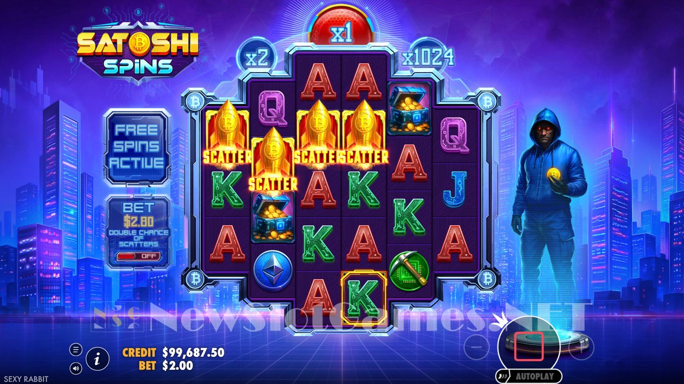 Satoshi Spins Slot Slot Image in Demo - pic. 6