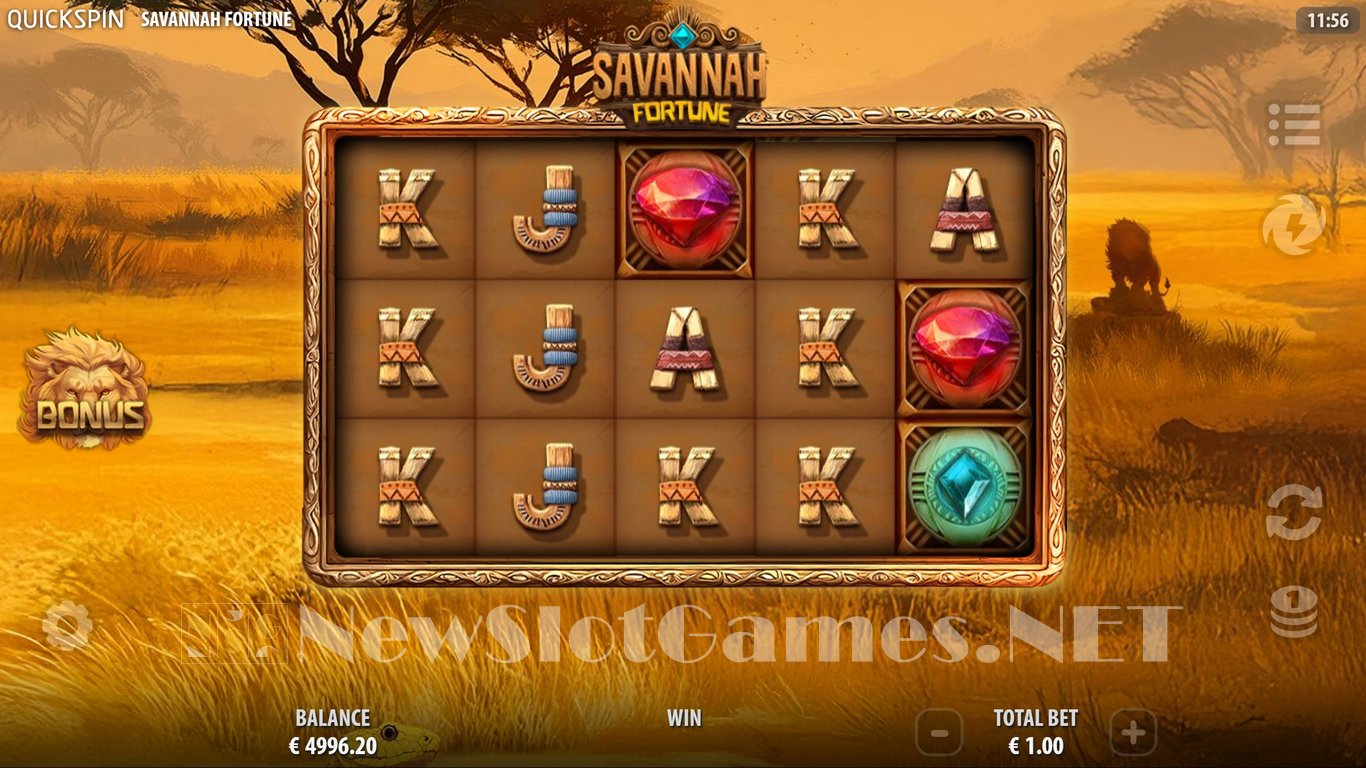 Savannah Fortune Slot Slot Image in Demo - pic. 3