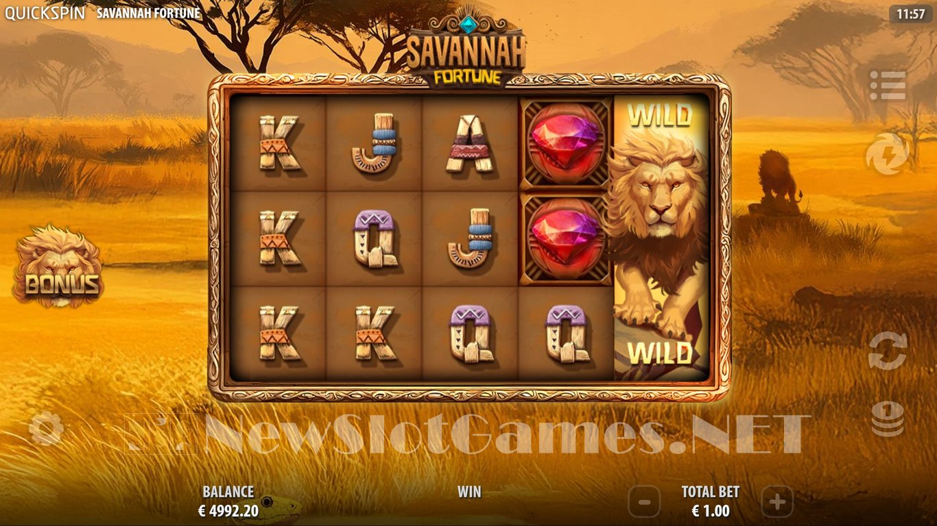 Savannah Fortune Slot Slot Image in Demo - pic. 4