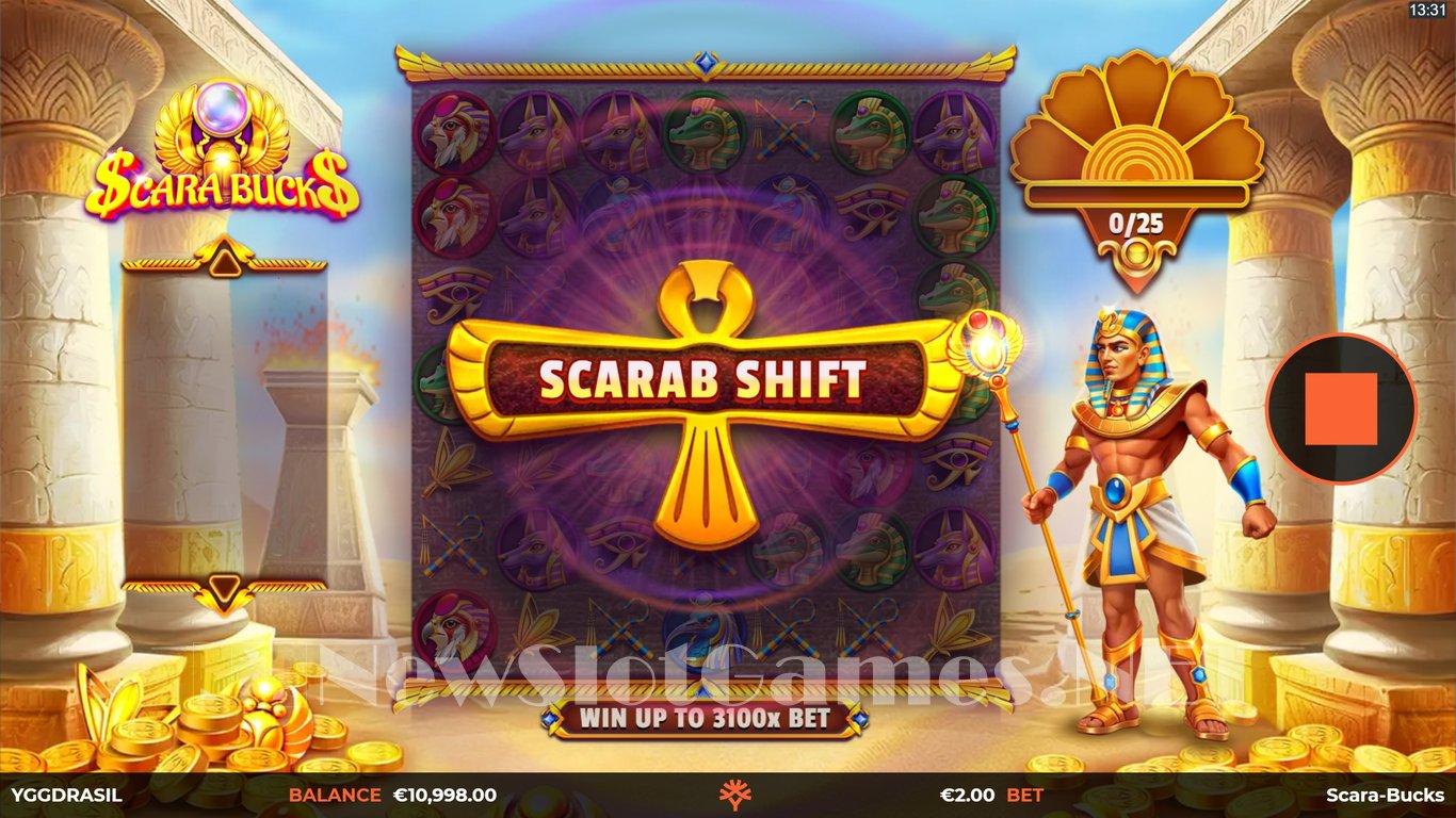 Scara-Bucks Slot Demo Image