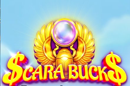 Scara-Bucks Slot Logo