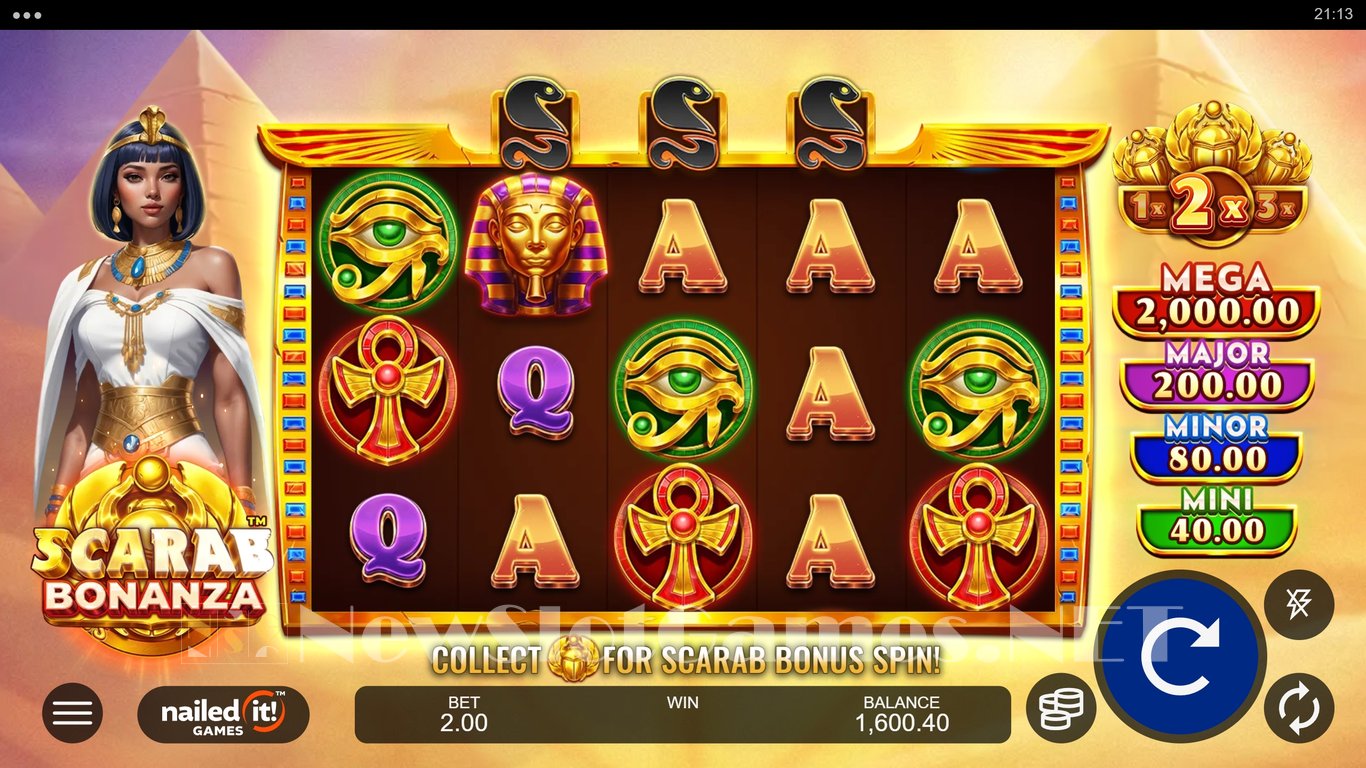 Scarab Bonanza Slot Slot Image in Demo - pic. 3