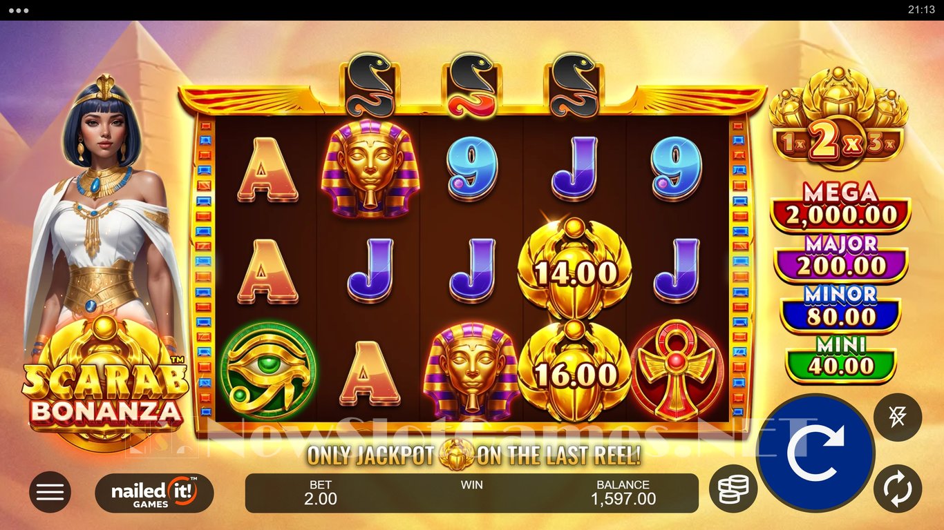 Scarab Bonanza Slot Slot Image in Demo - pic. 8