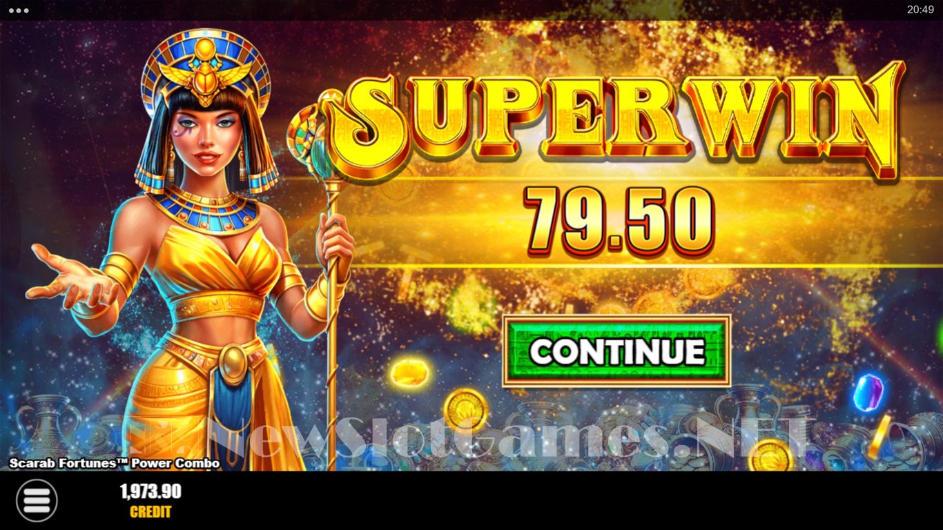 Scarab Fortunes Power Combo Slot Slot Image in Demo - pic. 8