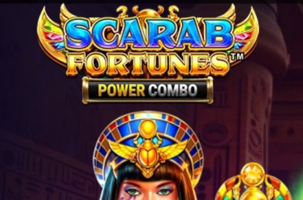 Scarab Fortunes Power Combo Slot Logo