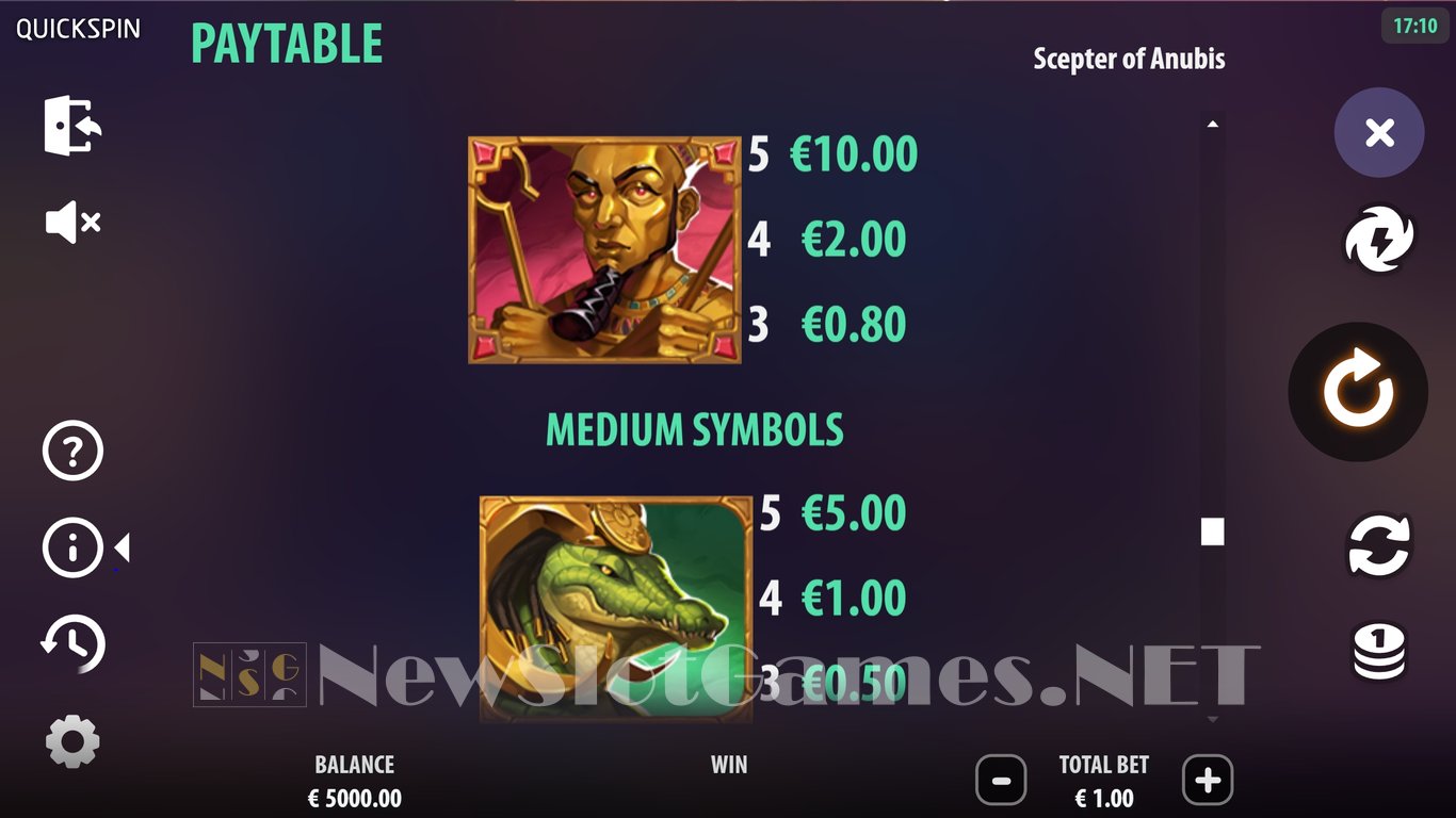 Scepter of Anubis Slot Slot Image in Demo - pic. 8