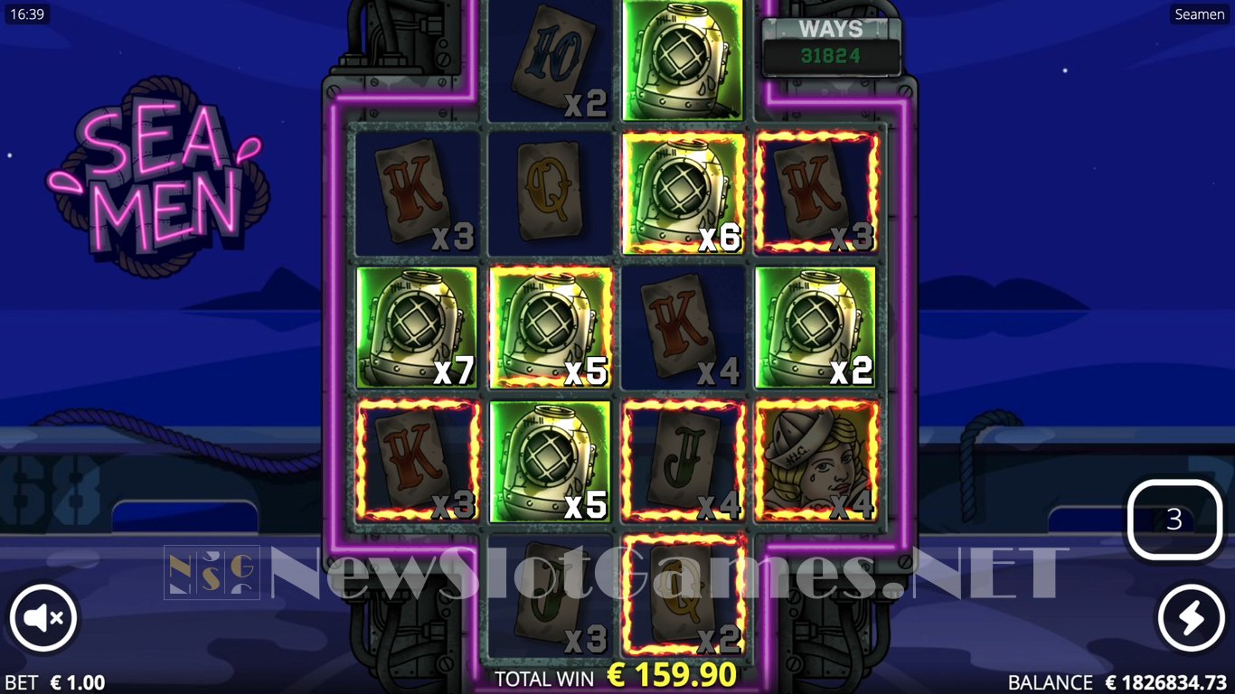 Seamen Slot Slot Image in Demo - pic. 4