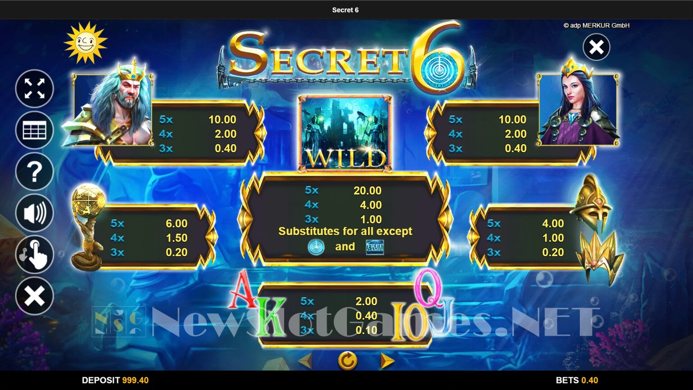 Secret 6 Slot Slot Image in Demo - pic. 5