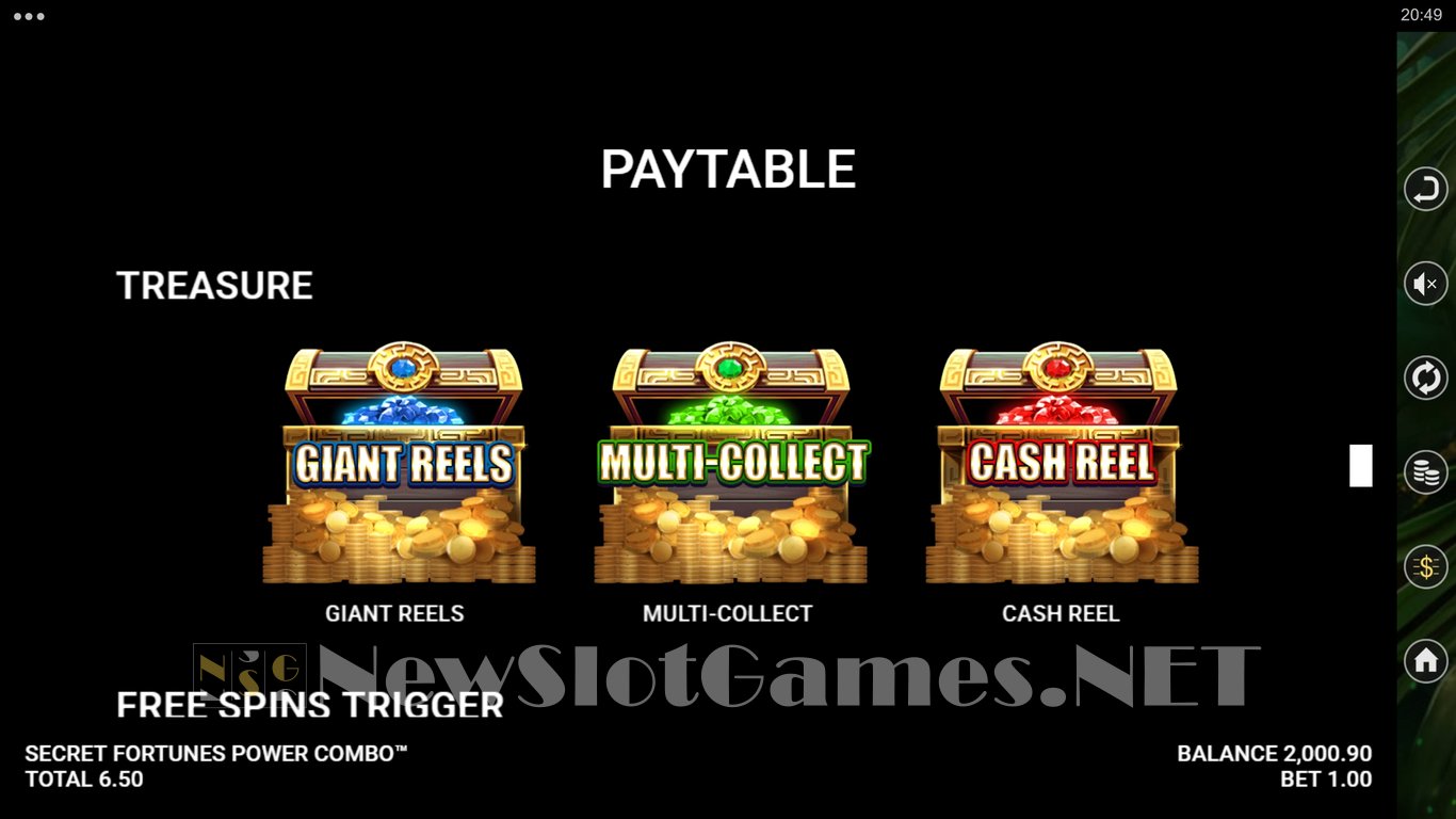 Secret Fortunes Power Combo Slot Slot Image in Demo - pic. 9