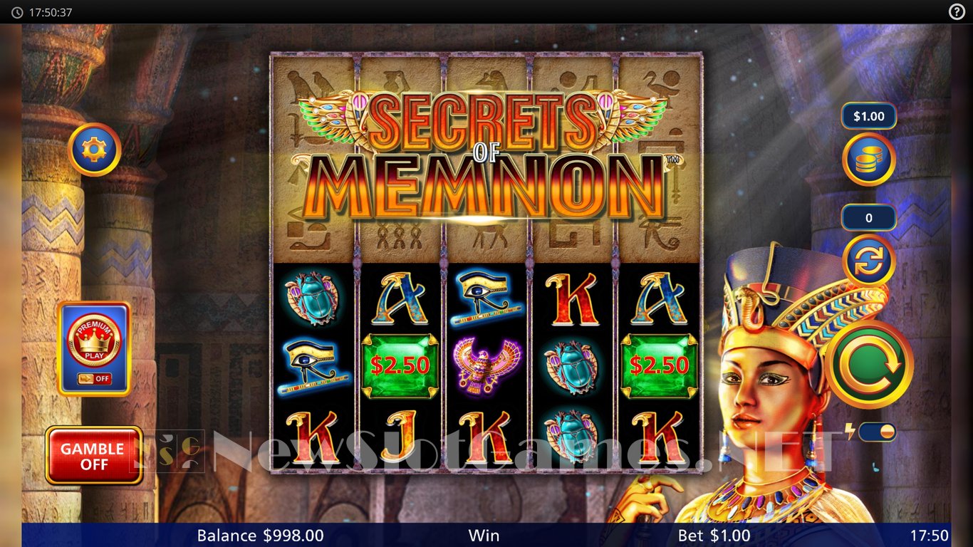Secrets of Memnon Slot Slot Image in Demo - pic. 2