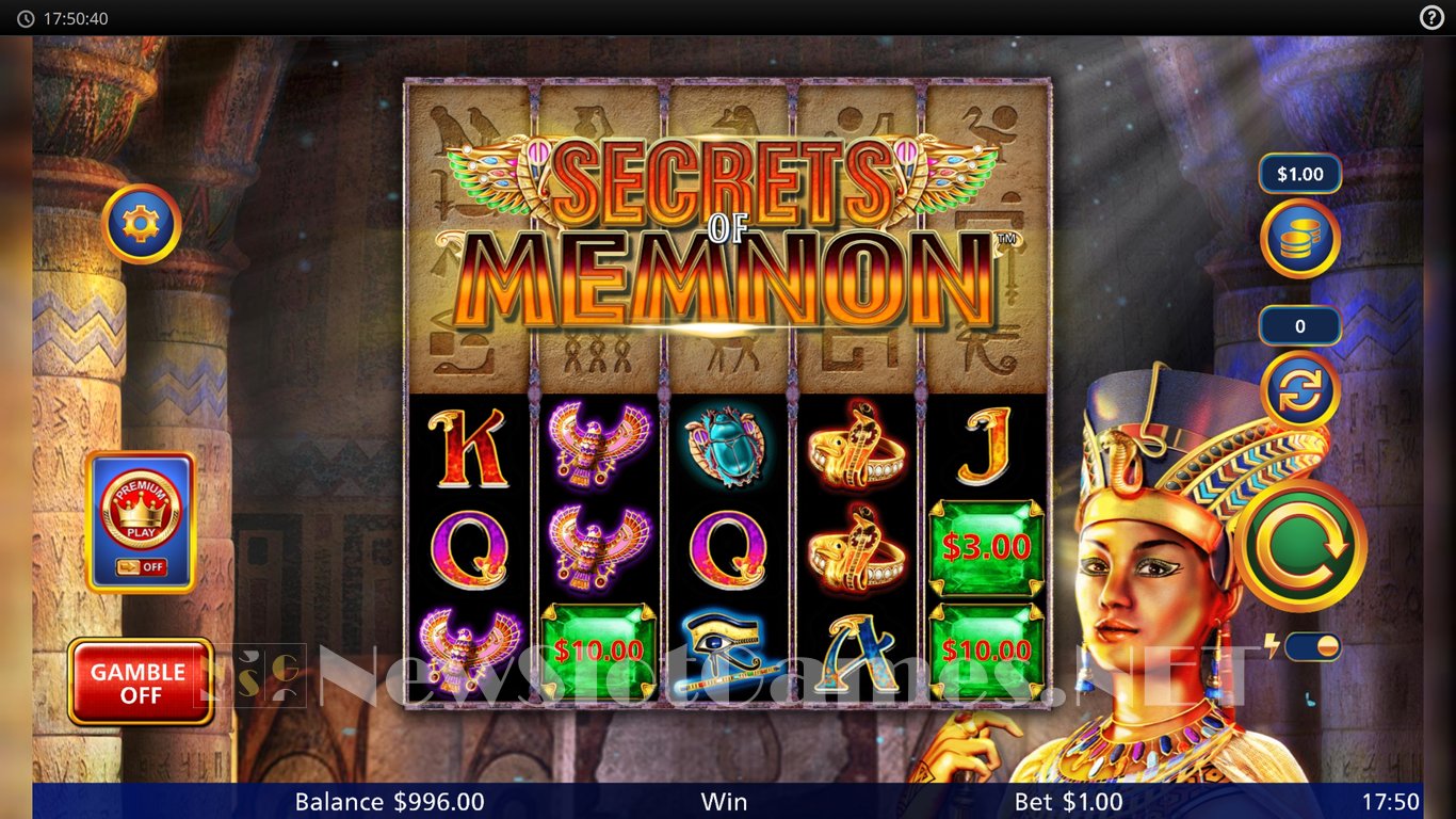 Secrets of Memnon Slot Slot Image in Demo - pic. 4