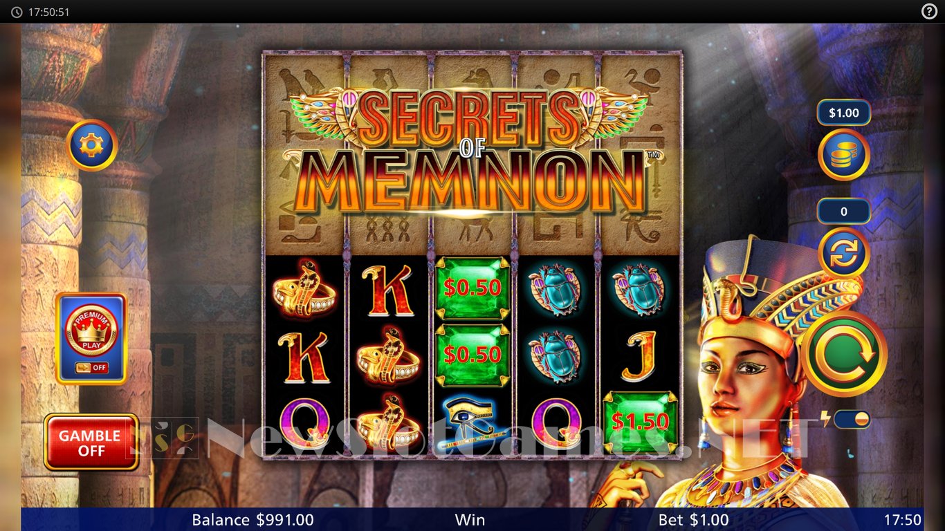 Secrets of Memnon Slot Slot Image in Demo - pic. 5